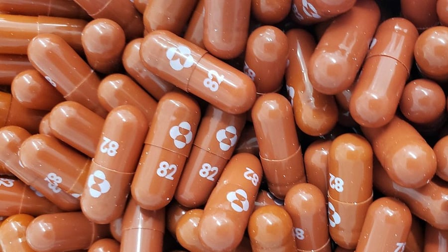 According to the company, the recommended dose of the molnupiravir is 800 mg twice a day for five days. Credit: AFP Photo