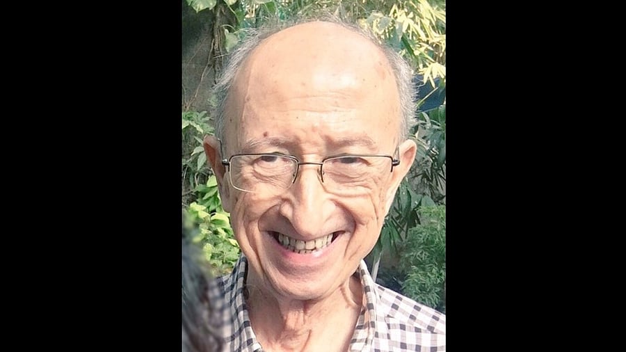 Veteran advertising and theatre personality Burjor Patel. Credit: IANS Photo