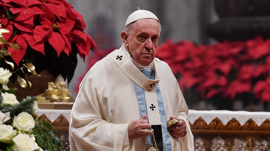 Pope Francis. Credit: AFP File Photo