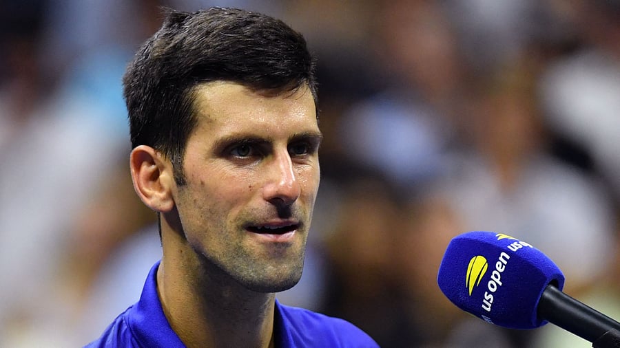 Novak Djokovic. Credit: AFP Photo