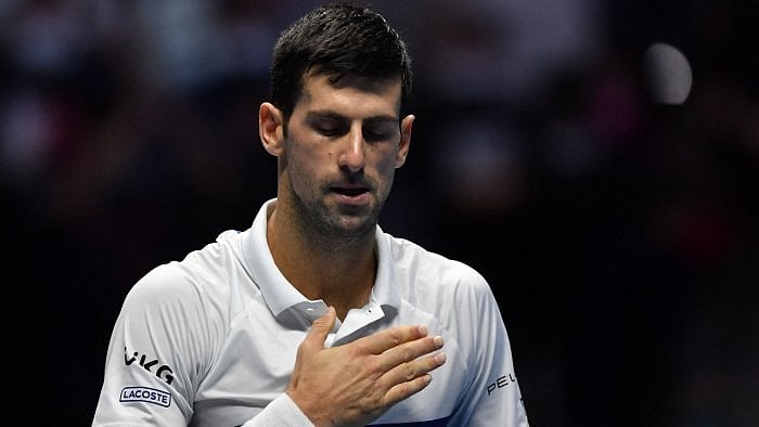 Novak Djokovic. Credit: AFP Photo