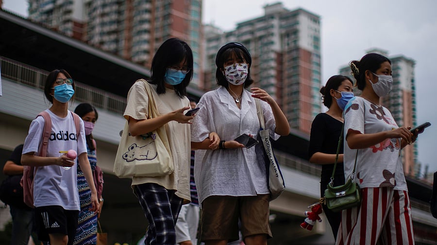 China has a formula it calls "dynamic zero" for curbing outbreaks: strict lockdowns and immediate mass testing. Credit: Reuters Photo