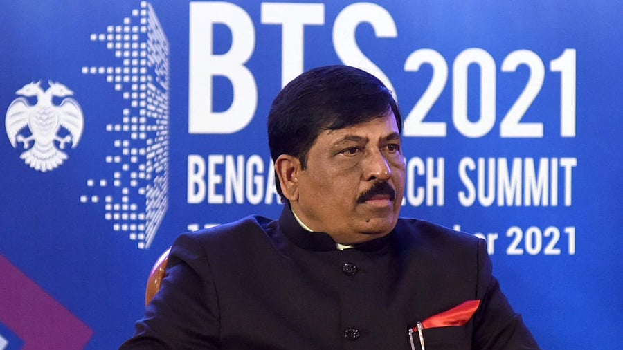 Industries Minister Murugesh Nirani. Credit: DH File Photo