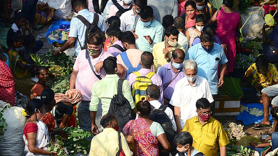 Case counts, though imperfect, have been a key barometer throughout the pandemic. Credit: PTI Photo