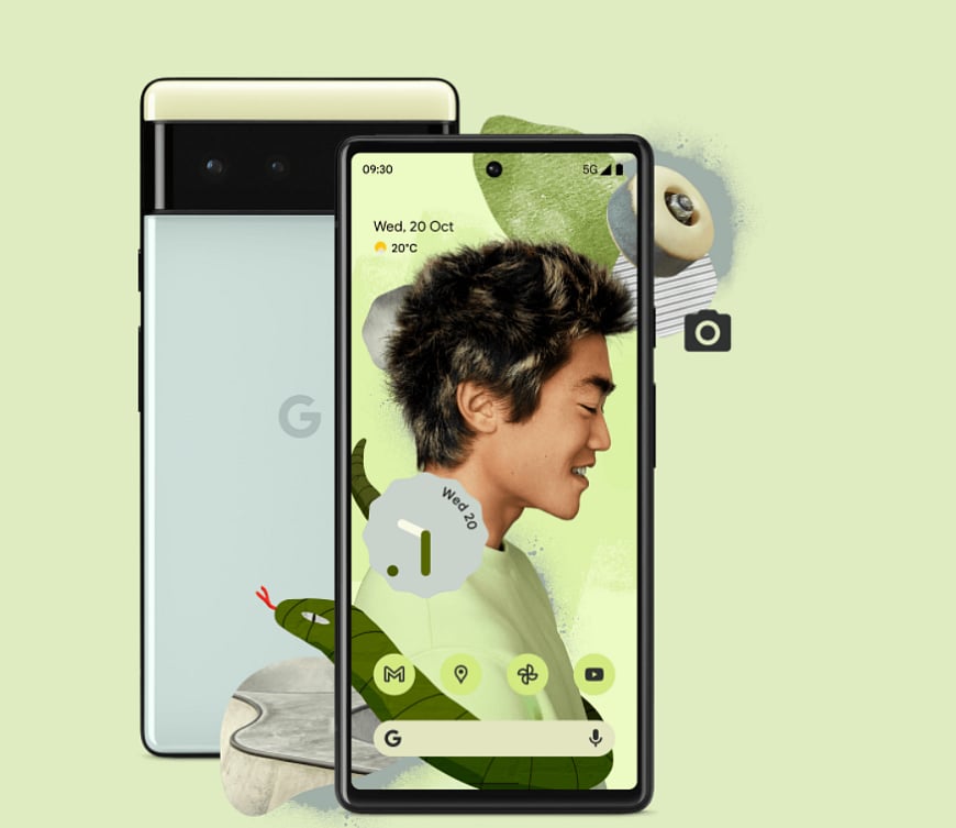 Google Pixel series. Credit: Google