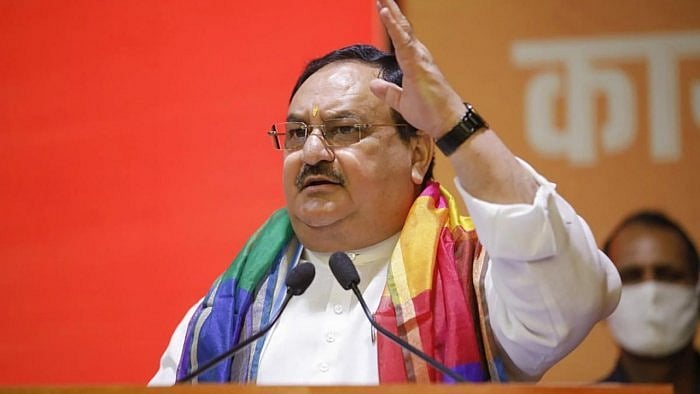 J P Nadda. Credit: PTI File Photo