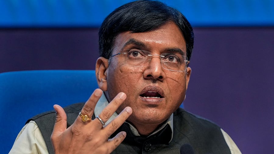 Union Health Minister Mansukh Mandaviya. Credit: PTI Photo