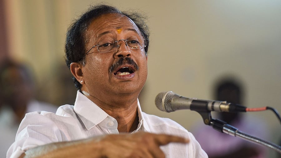 Union Minister of State for External Affairs V Muraleedharan. Credit: PTI File Photo