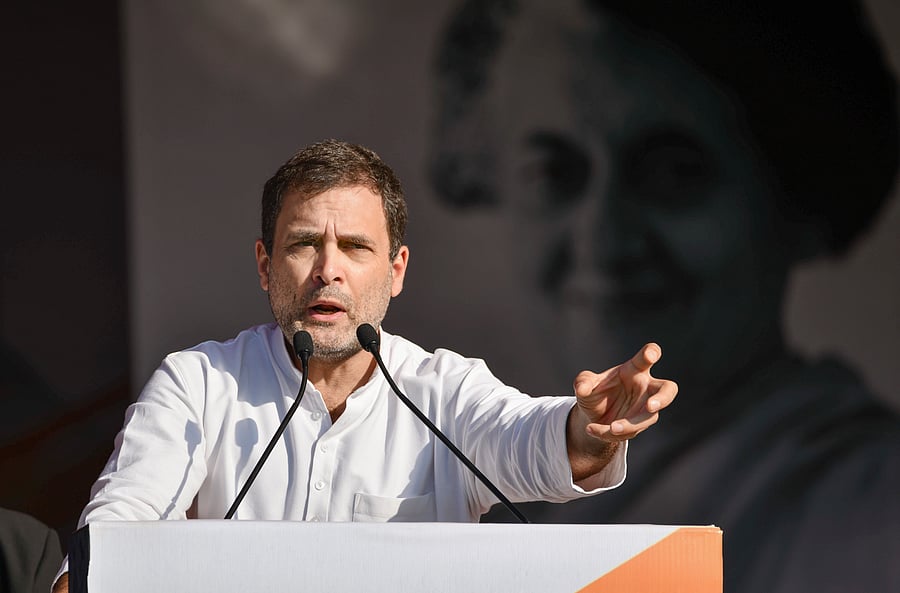 Congress leader Rahul Gandhi. Credit: PTI Photo