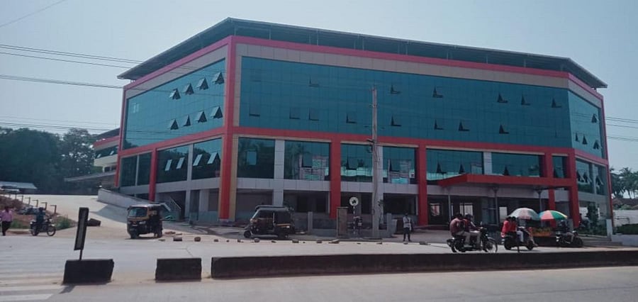 The newly constructed KSRTC bus stand at Bannanje in Udupi.