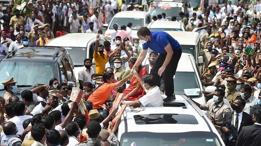 According to ECI guidelines, physical rallies are on hold at least till January 15. Credit: PTI File Photo