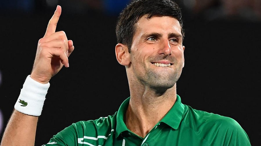 Serbia's Novak Djokovic. Credit: AFP Photo