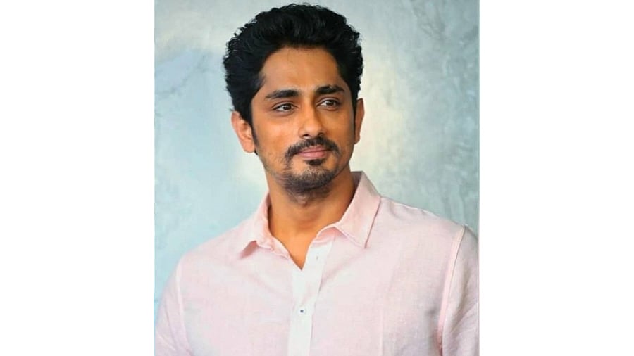 Actor Siddharth. Credit: IANS Photo
