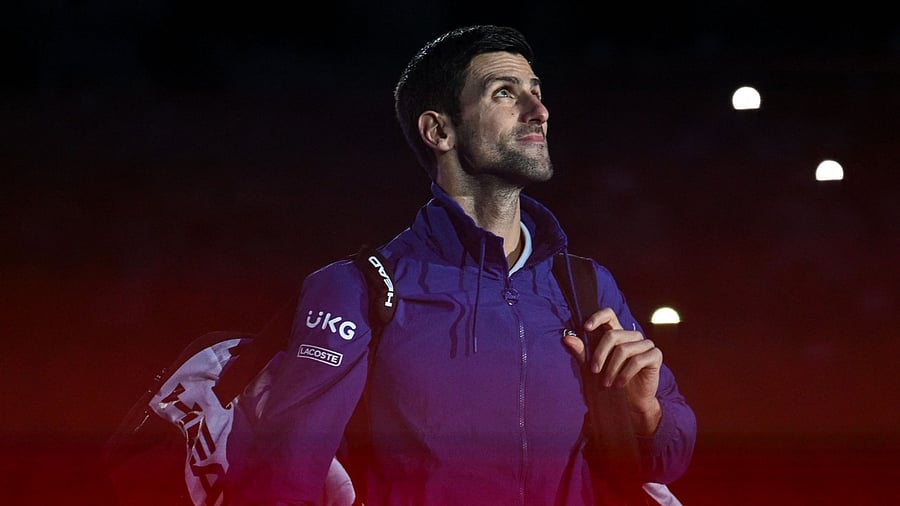 Novak Djokovic. Credit: AFP Photo