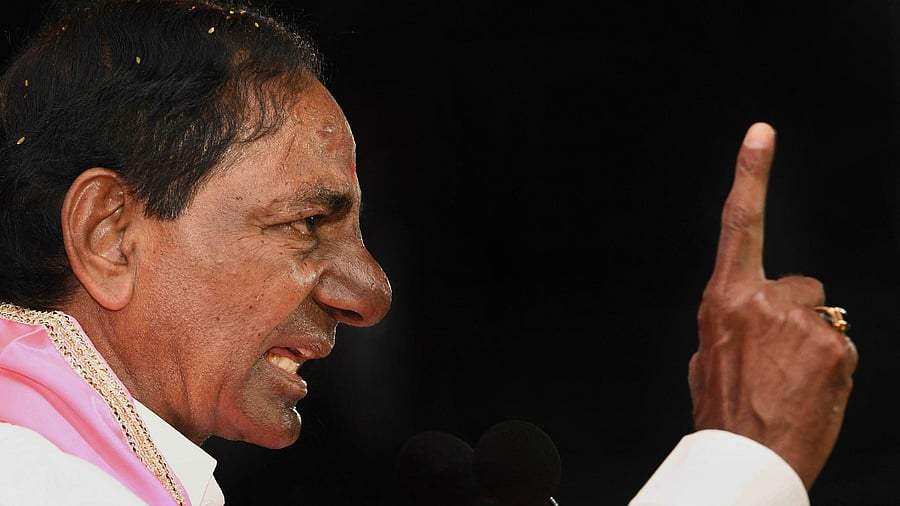 Telangana Chief Minister K Chandrashekhar Rao. Credit: PTI File Photo