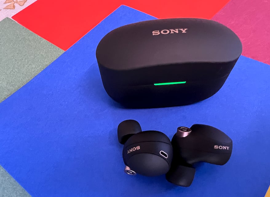 Sony WF-1000XM4 earphones. Credit: DH Photo/KVN Rohit