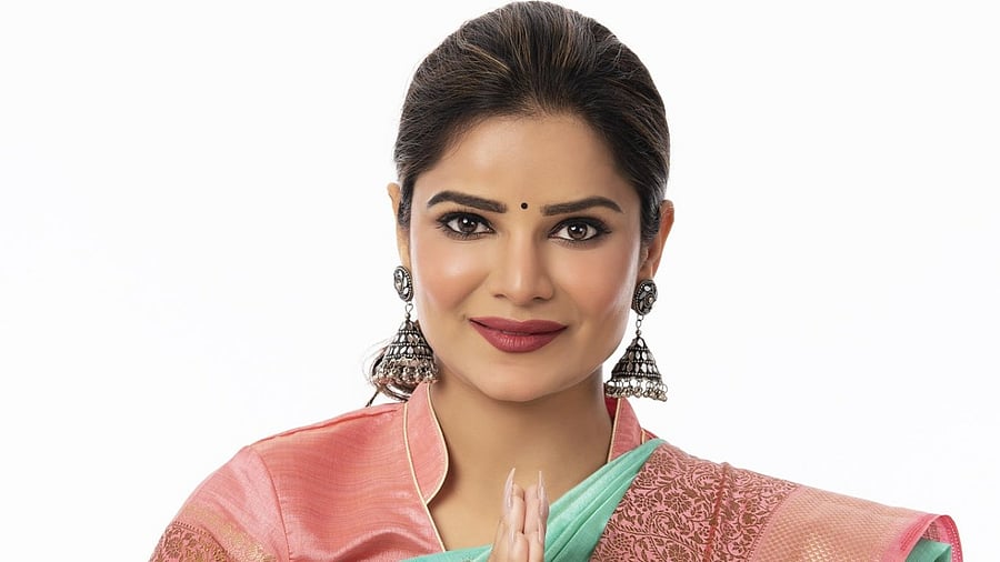 Congress's candidate from Hastinapur in UP Elections, Archana Gautam. Credit: Twitter/archanagautamm