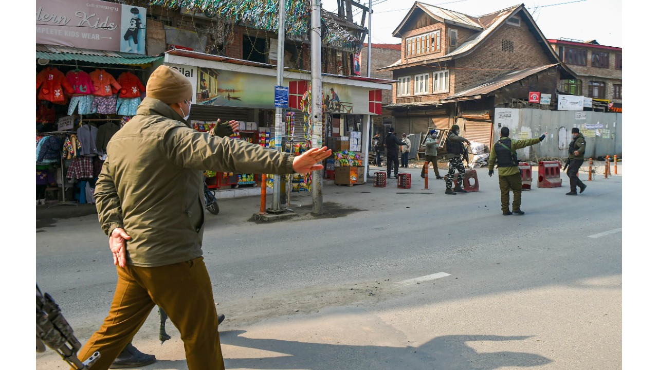 On Friday, the union territory reported 2,456 positive cases while 5 -- including two with double vaccination -- died due to Covid complications. Credit: PTI Photo