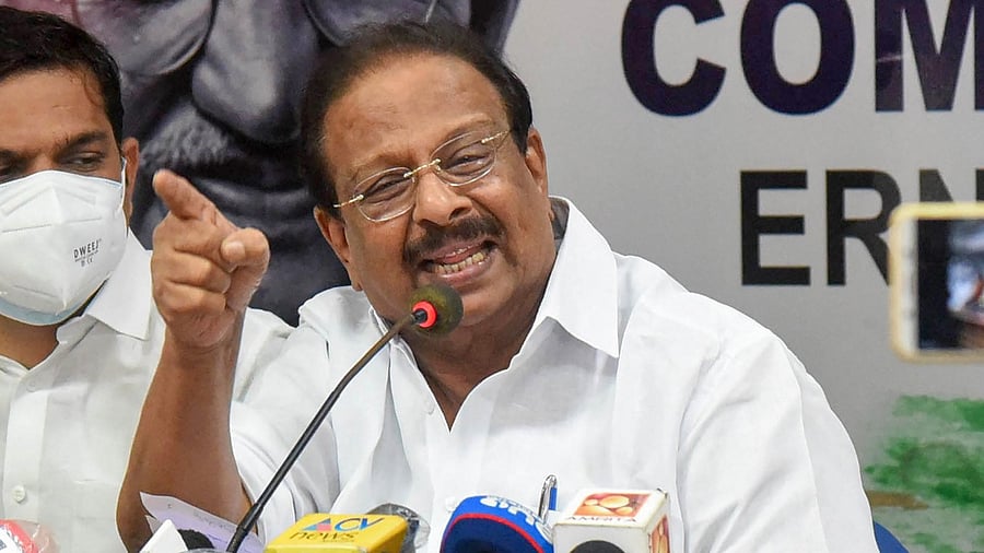 Kerala Pradesh Congress Committee (KPCC) chief K Sudhakaran. Credit: PTI File Photo