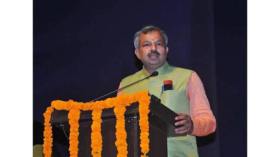 Delhi BJP President Adesh Gupta. Credit: Facebook/adeshguptaBJPDelhi