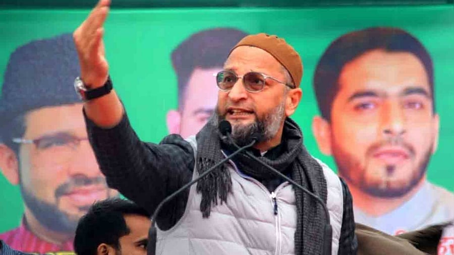 Hyderabad MP Asaduddin Owaisi. Credit: IANS Photo