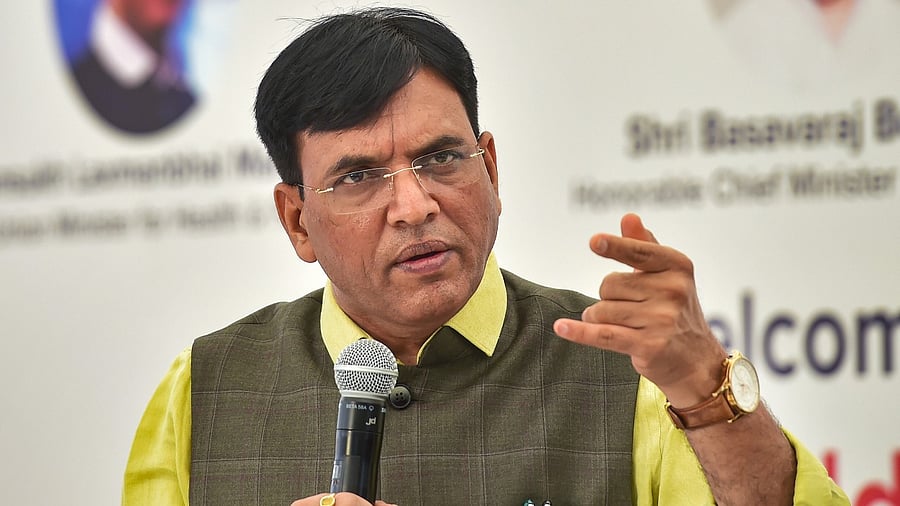 Union Health Minister Mansukh Mandaviya. Credit: PTI Photo