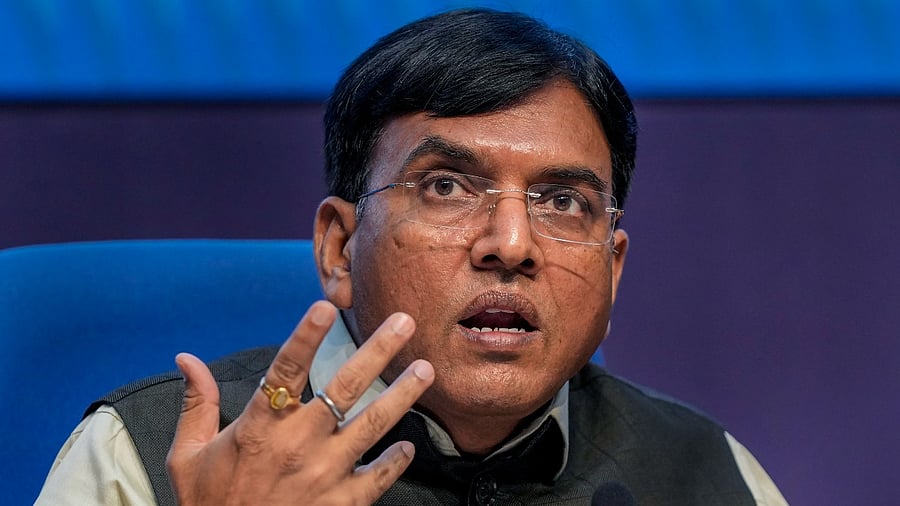 Union Health Minister Mansukh Mandaviya. Credit: PTI Photo