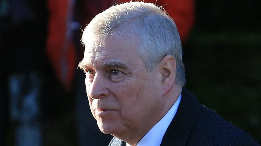 Britain's Prince Andrew. Credit: AFP Photo