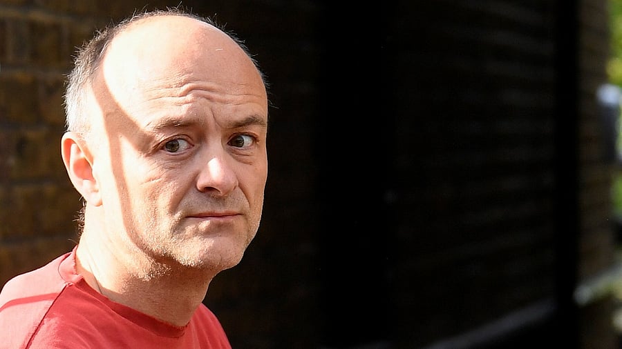 Former special advisor to British Prime Minister Boris Johnson, Dominic Cummings. Credit: Reuters File Photo