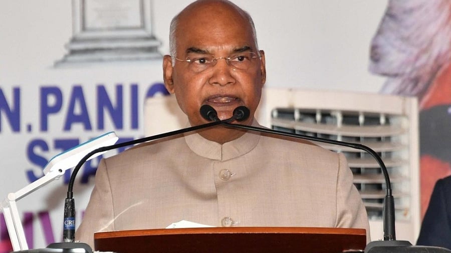 President Ram Nath Kovind. Credit: IANS Photo