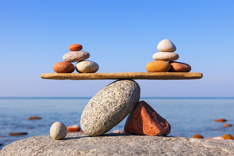. Routine and consistency provide a sense of stability and security during work from home. Istock images