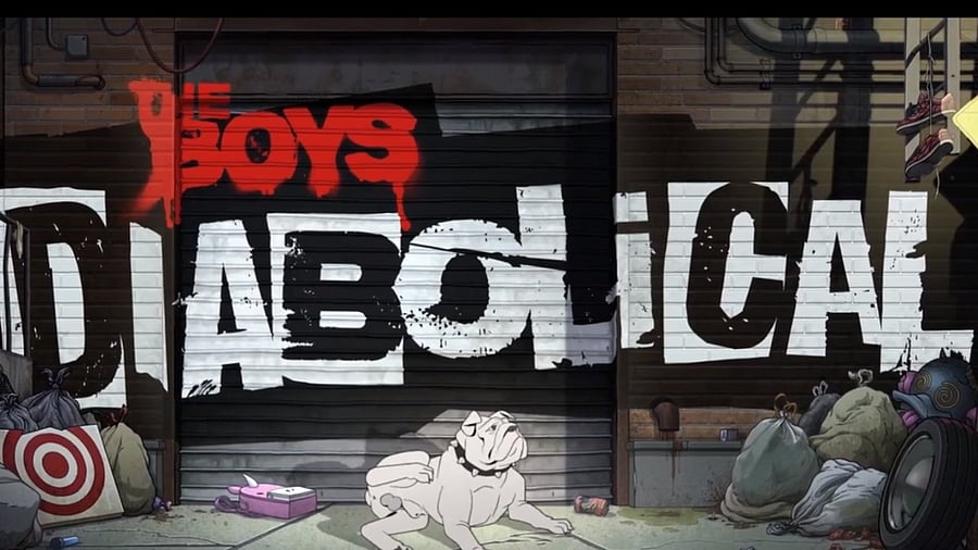 The Boys Presents: Diabolical is produced by Amazon Studios and Sony Pictures Television Studios, with Titmouse, Kripke Enterprises, Original Film, and Point Grey Pictures. Credit: Twitter Screengrab/@TheBoysTV