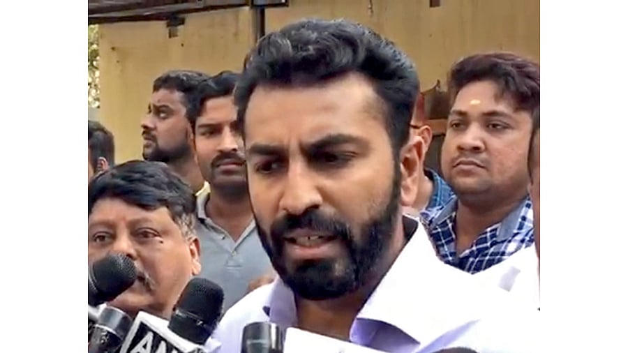 Mohammed Nalapad son of Shantinagar Congress MLA N A Haris. Credit: DH File Photo