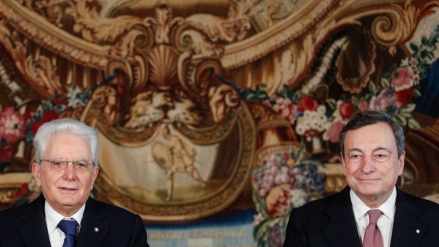 Italy's parliament starts voting on January 24, 2022 for a new president, a process that could take several days and, with Prime Minister Mario Draghi tipped for the job, risks destabilising the government. Credit: AFP File Photo