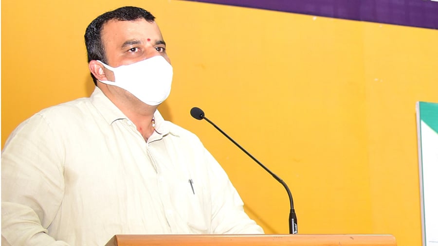 Karnataka Energy Minister V Sunil Kumar. Credit: DH File Photo