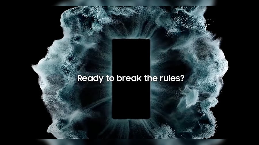 Samsung Galaxy S22 Ultra teaser. Credit: Samsung