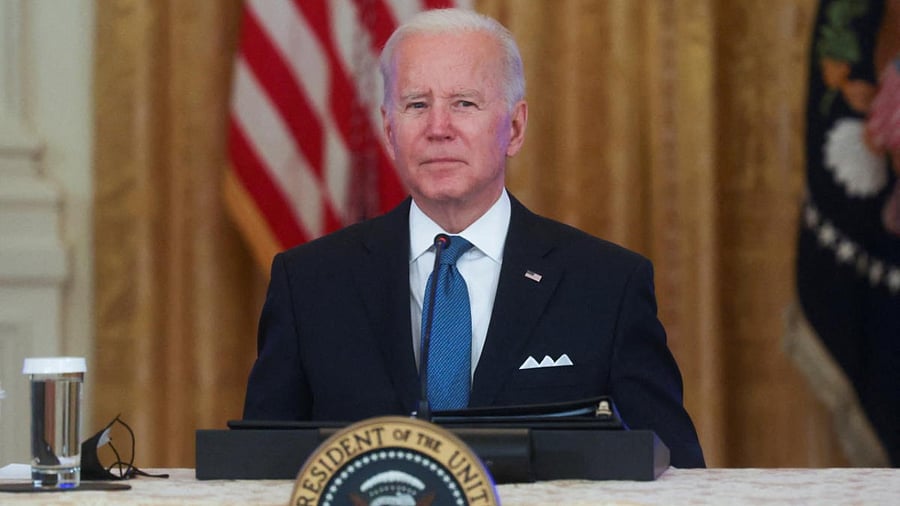 US President Joe Biden. Credit: Reuters Photo