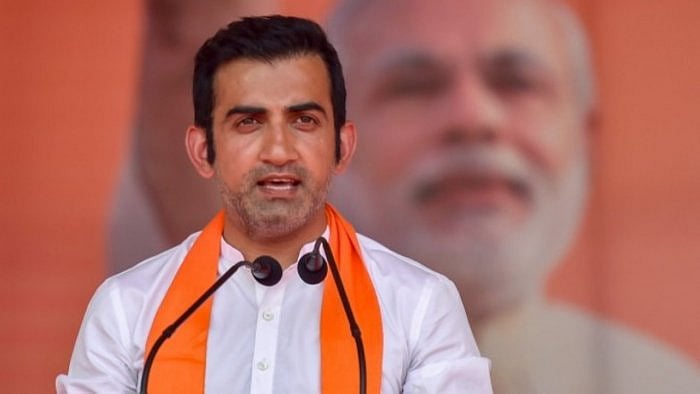 Lok Sabha member from East Delhi Gautam Gambhir. Credit: PTI Photo