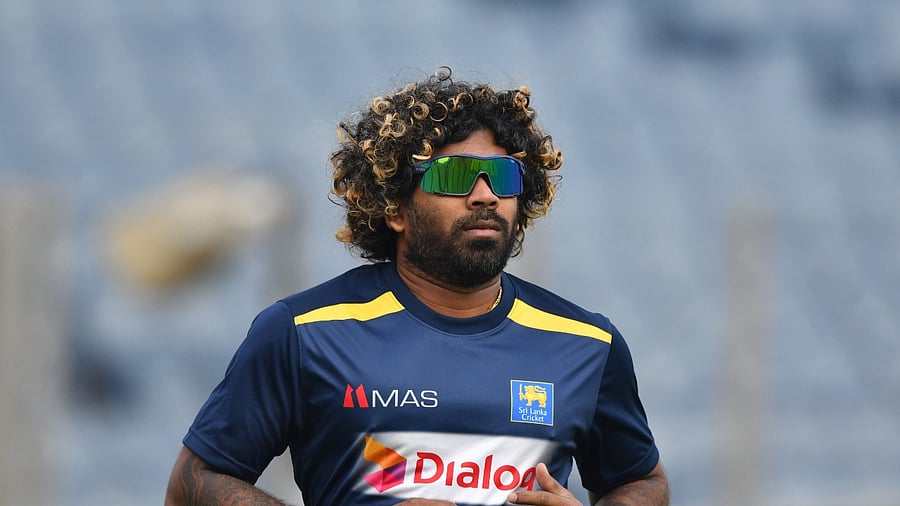 Legendary pacer Lasith Malinga. Credit: AFP Photo