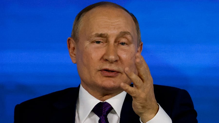 Russian President Vladimir Putin. Credit: Reuters Photo
