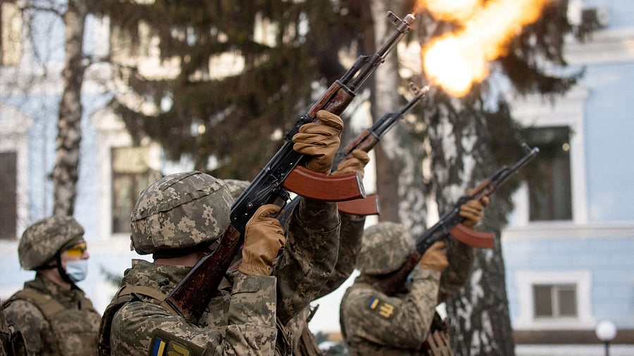 The ministry said Ukraine had requested the aid to help its defence preparedness as Russia concentrates military hardware near Ukraine's borders. Credit: Reuters Photo