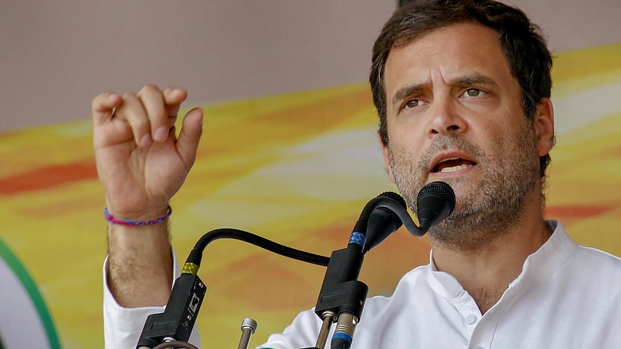 Congress leader Rahul Gandhi. Credit: PTI Photo