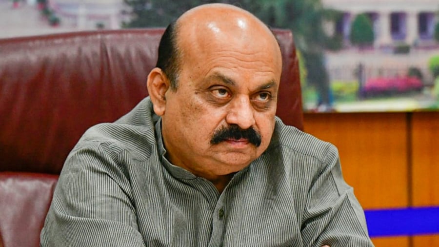 Basavaraj Bommai, Chief Minister of Karnataka. Credit: DH Photo