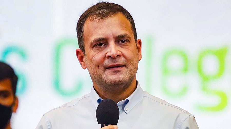 Rahul Gandhi. Credit: PTI file photo