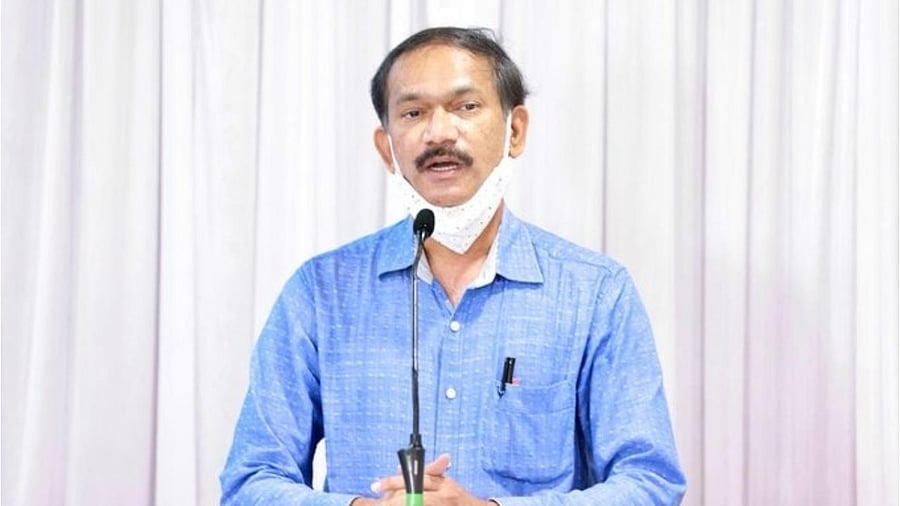 Girish Chodankar. Credit: IANS Photo