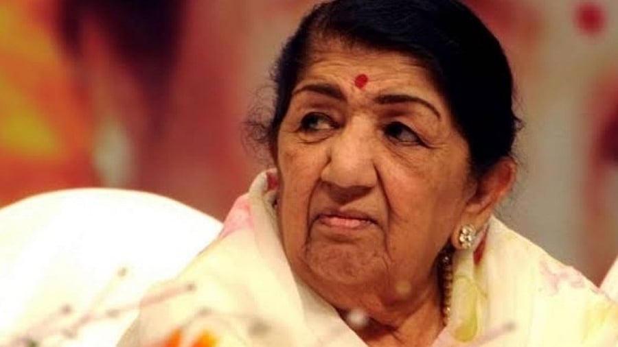 Legendary singer Bharat Ratna Lata Mangeshkar. Credit: IANS 