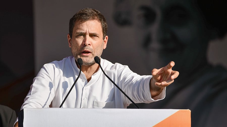 Rahul Gandhi. Credit: PTI File Photo
