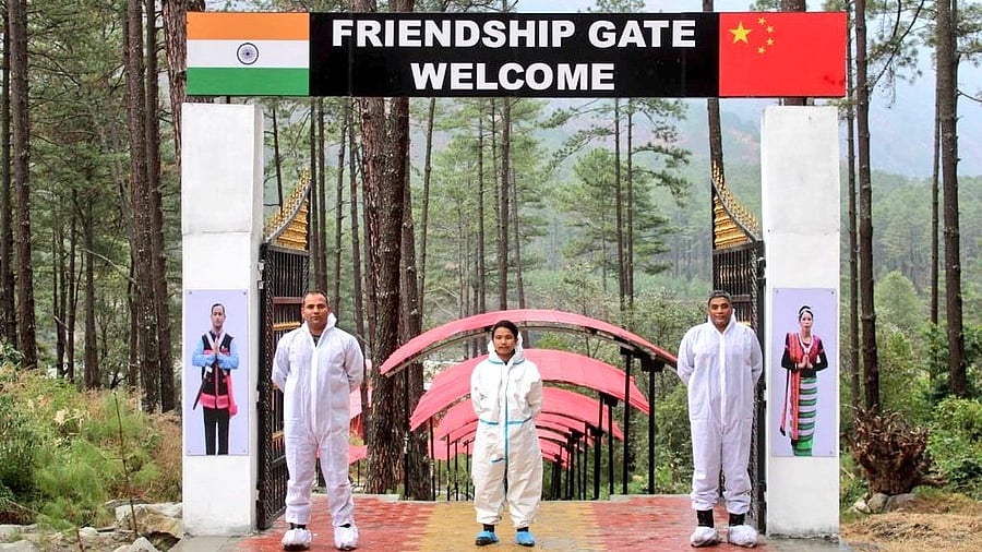 Photo of the Arunachal youth, who was handed over to Indian army by Chinese PLA on Thursday. Credit: Twitter/@KirenRijiju