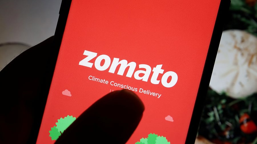 Zomato will purchase a 19.48 per cent in Adonmo for a cash consideration of ₹112 crore. Credit: Reuters File Photo