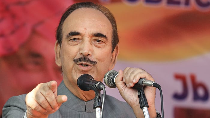 Congress leader Ghulam Nabi Azad. Credit: PTI Photo